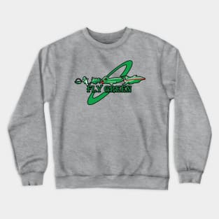 Fly Green Crewneck Sweatshirt